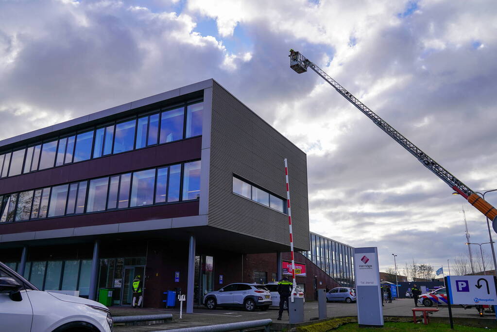 Brandweer doet onderzoek naar brand