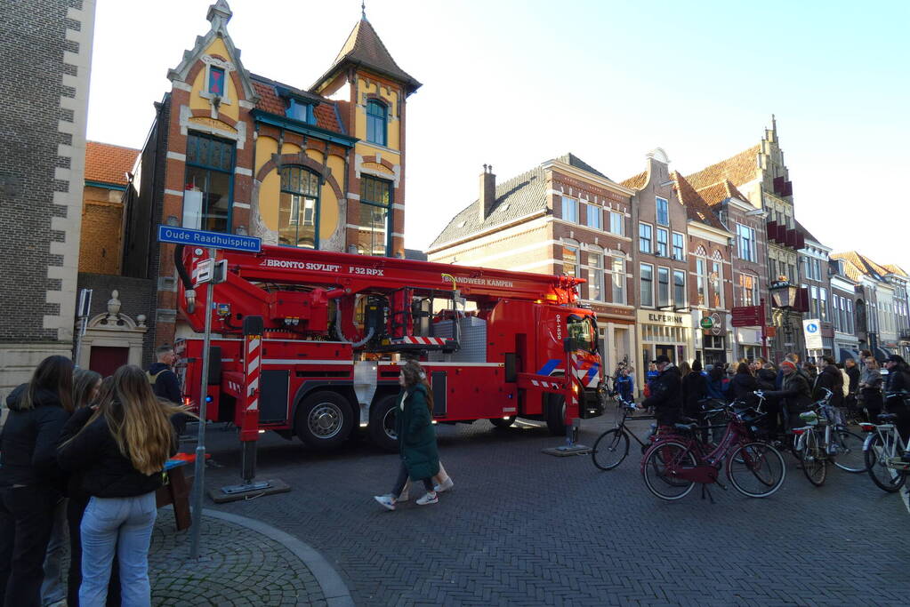 Binnenbrand in woning