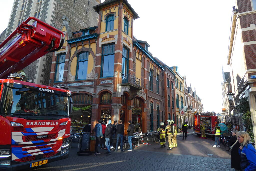Binnenbrand in woning