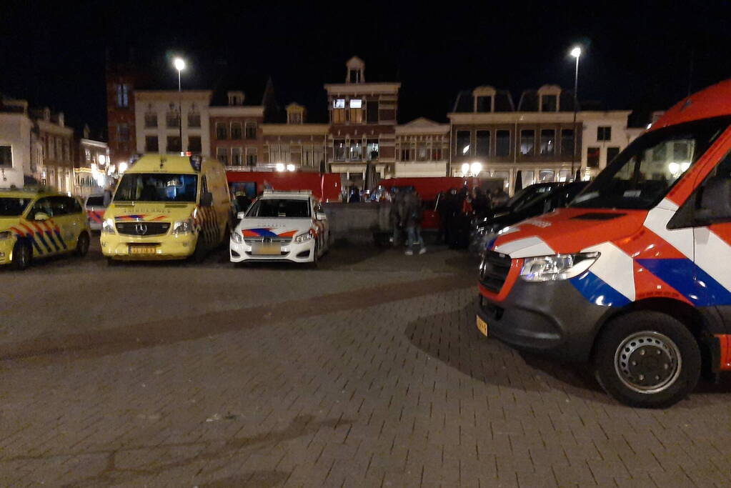 Grote inzet hulpdiensten na dreiging