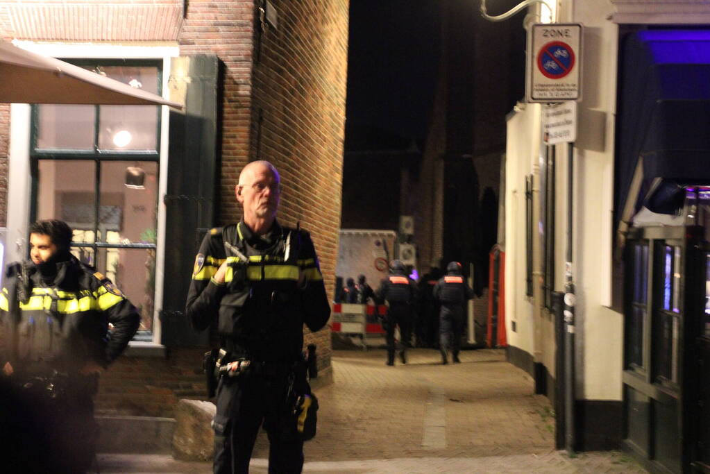 Grote inzet hulpdiensten na dreiging