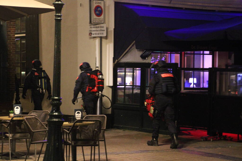 Grote inzet hulpdiensten na dreiging