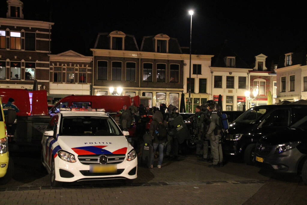 Grote inzet hulpdiensten na dreiging