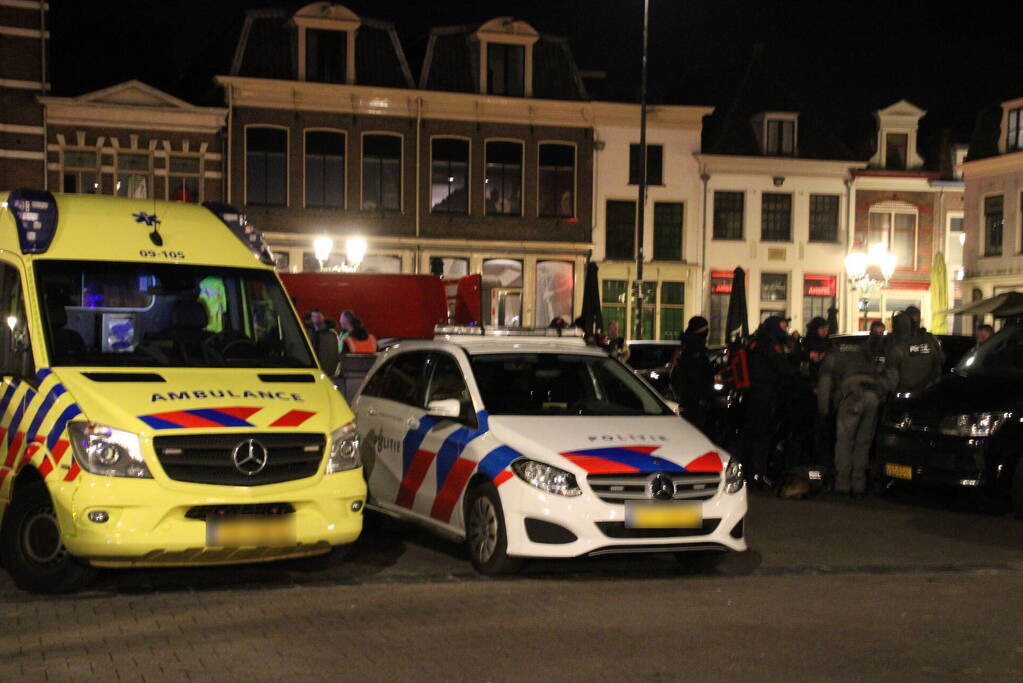 Grote inzet hulpdiensten na dreiging