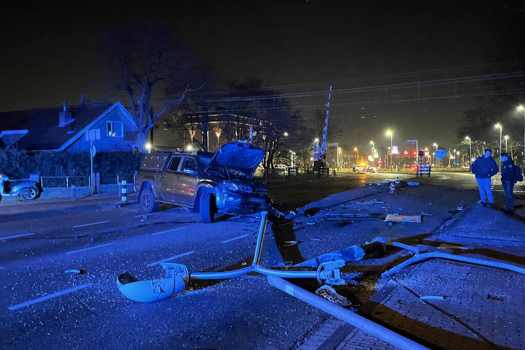 Persoon gewond na zwaar ongeval