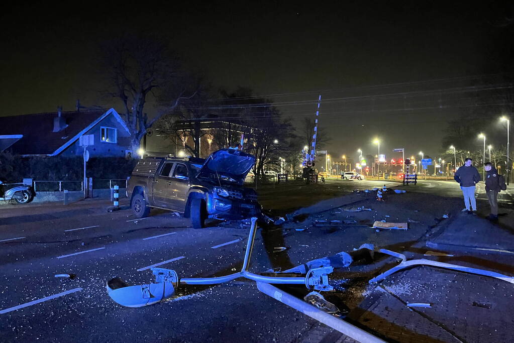 Persoon gewond na zwaar ongeval