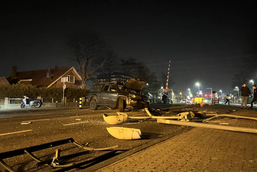 Persoon gewond na zwaar ongeval