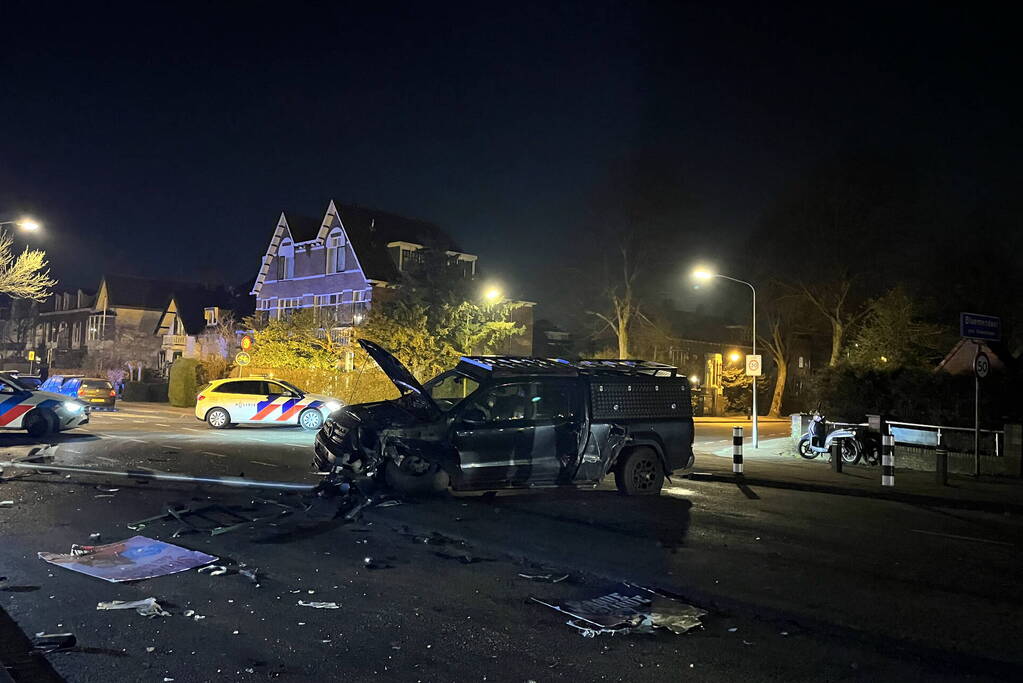 Persoon gewond na zwaar ongeval