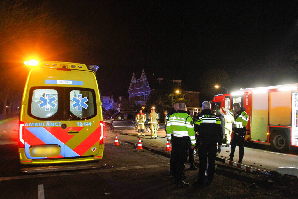 Persoon gewond na zwaar ongeval