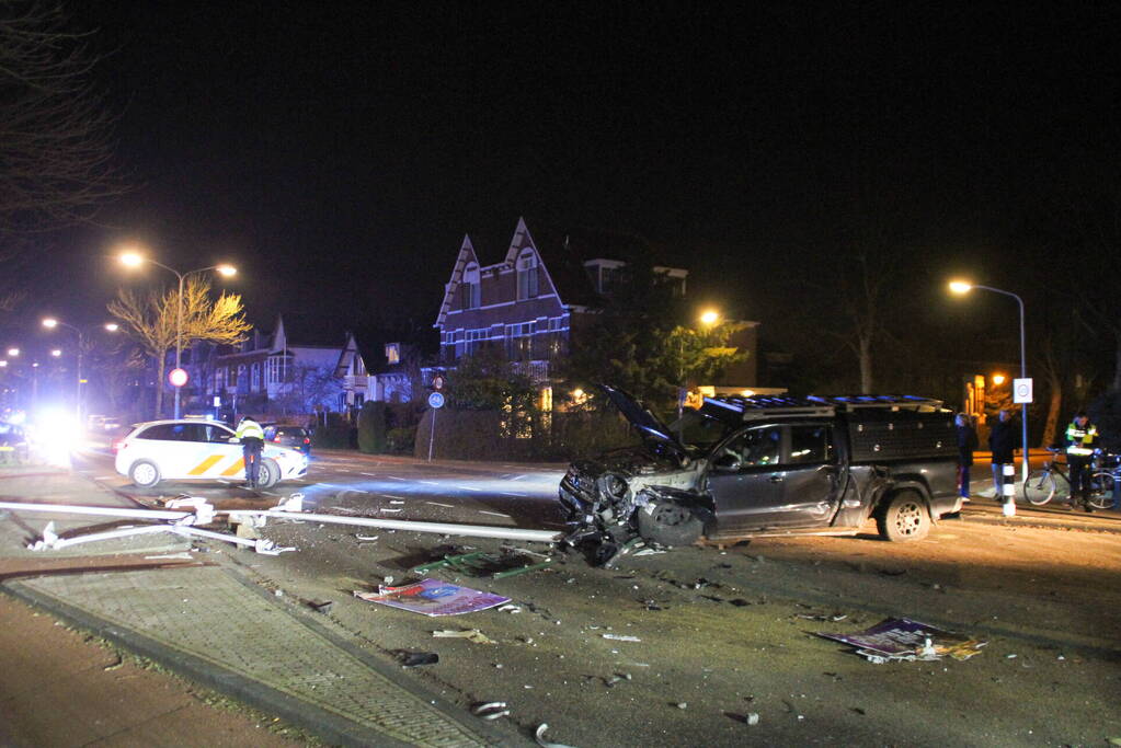 Persoon gewond na zwaar ongeval