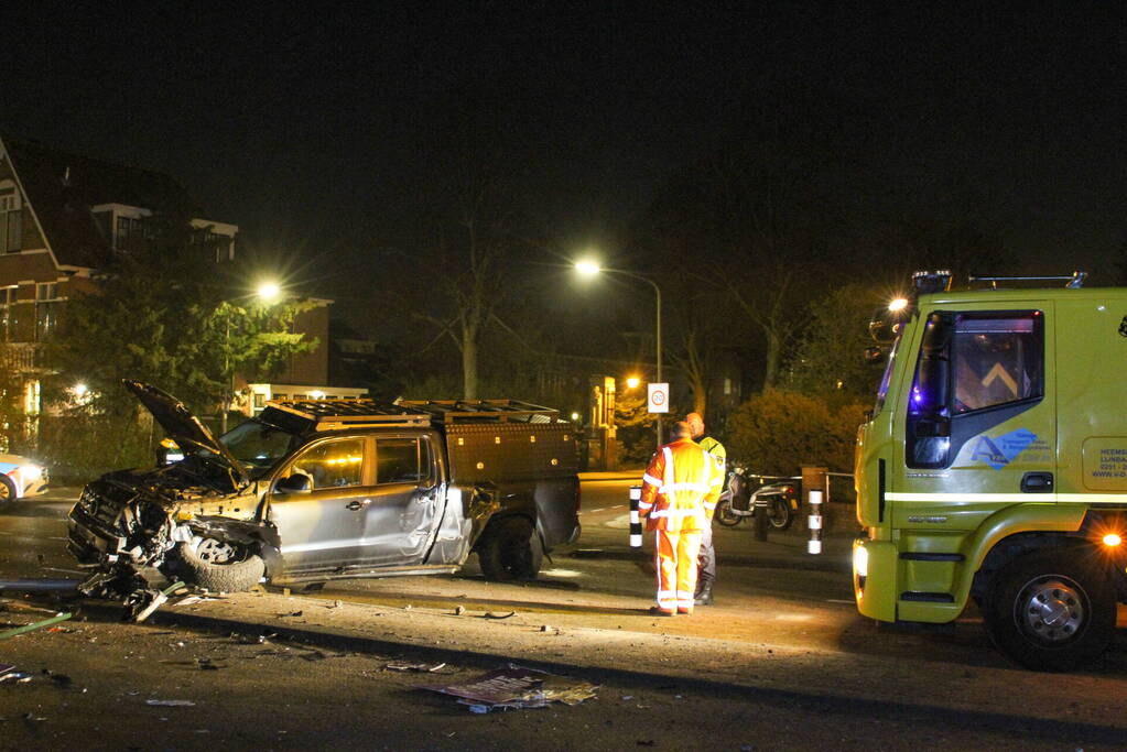 Persoon gewond na zwaar ongeval