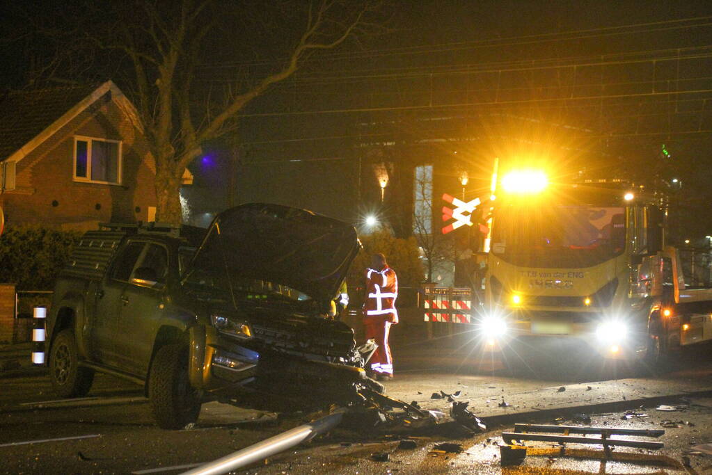 Persoon gewond na zwaar ongeval
