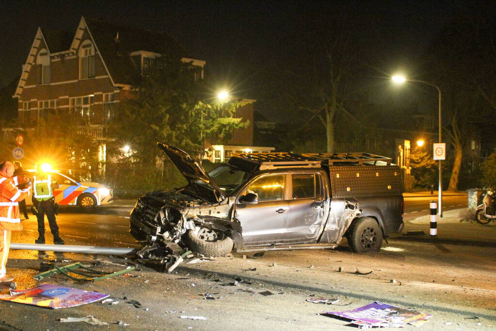 Persoon gewond na zwaar ongeval