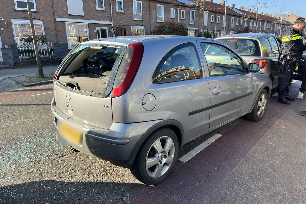 Schade bij kop-staartbotsing