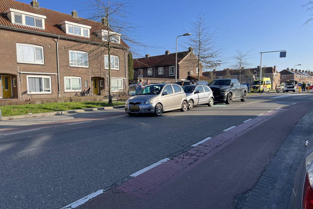 Schade bij kop-staartbotsing