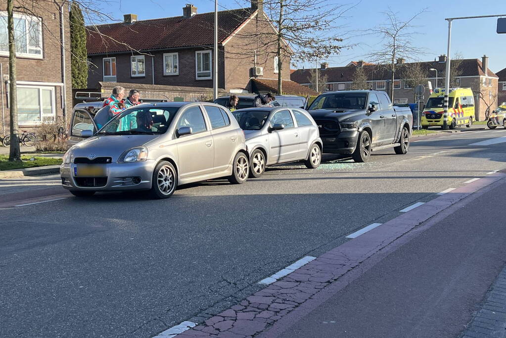 Schade bij kop-staartbotsing