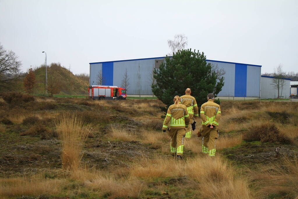 Brand in bosgebied snel geblust