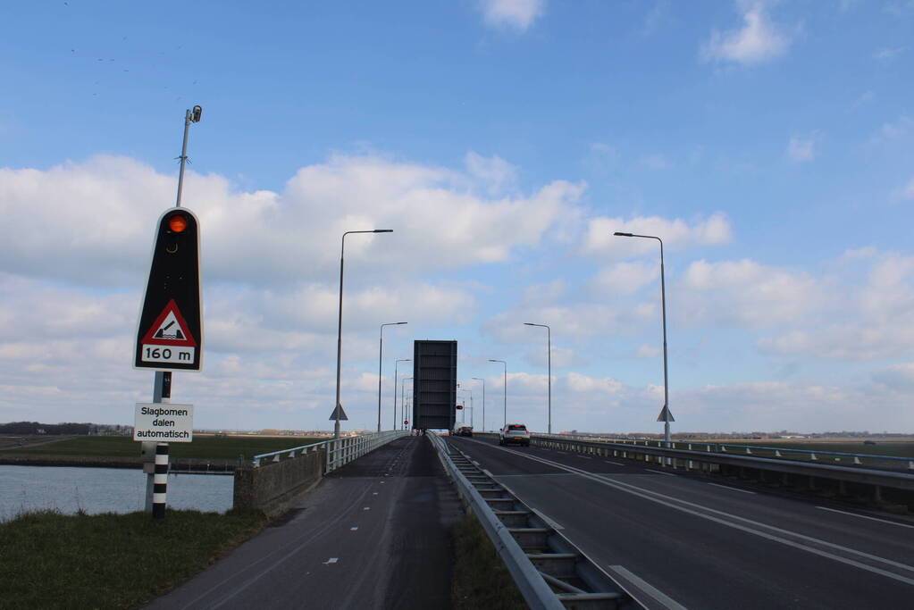 De Postbrug in storing