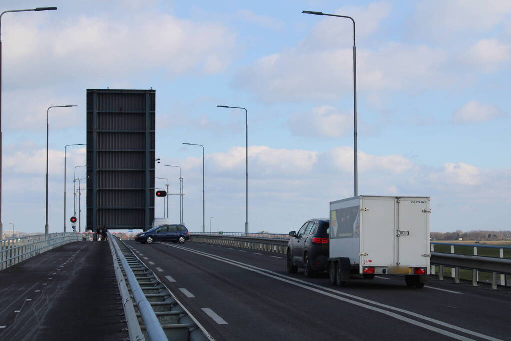 De Postbrug in storing