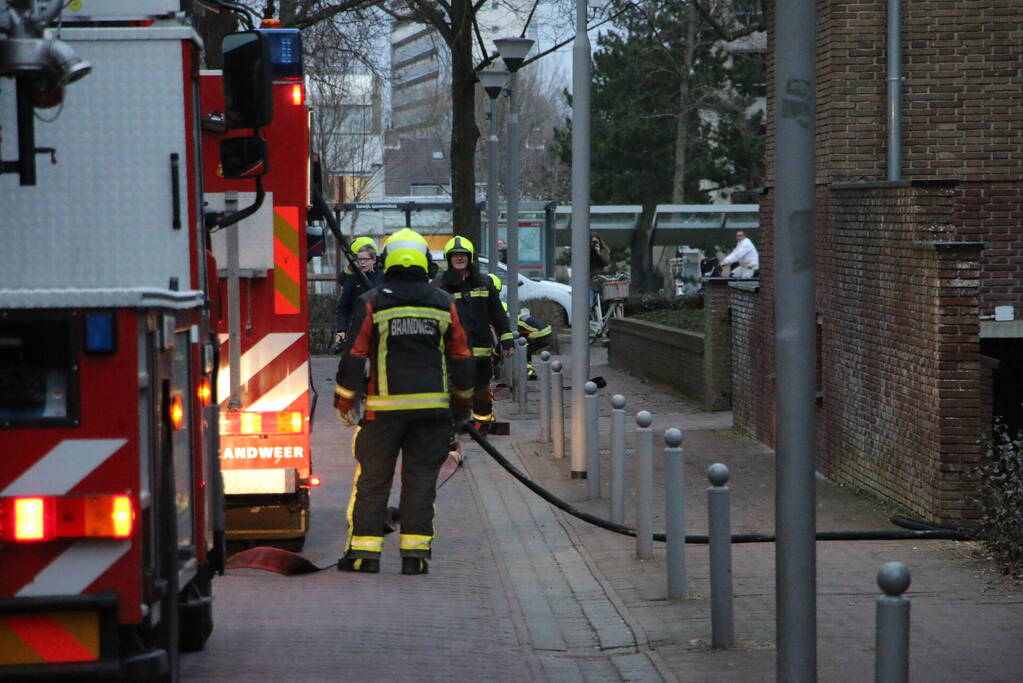Middelbrand in gemeentehuis