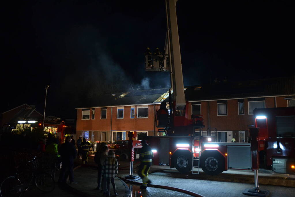 Zeer grote brand lastig onder controle te krijgen