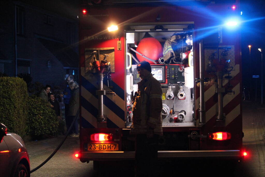 Brand in woning snel onder controle
