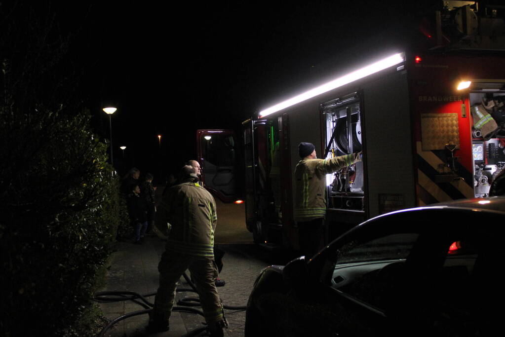 Brand in woning snel onder controle