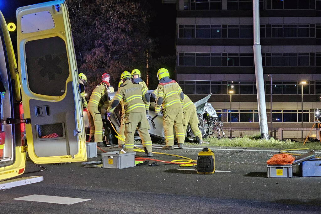 Twee traumahelikopters ingezet voor ernstig ongeval