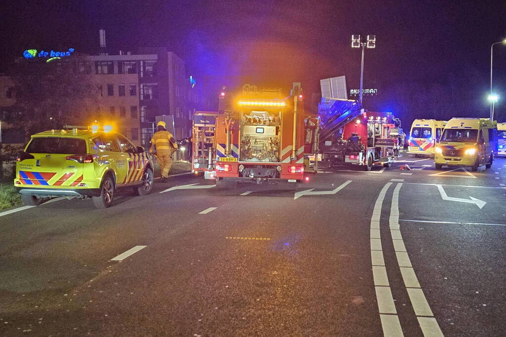 Twee traumahelikopters ingezet voor ernstig ongeval