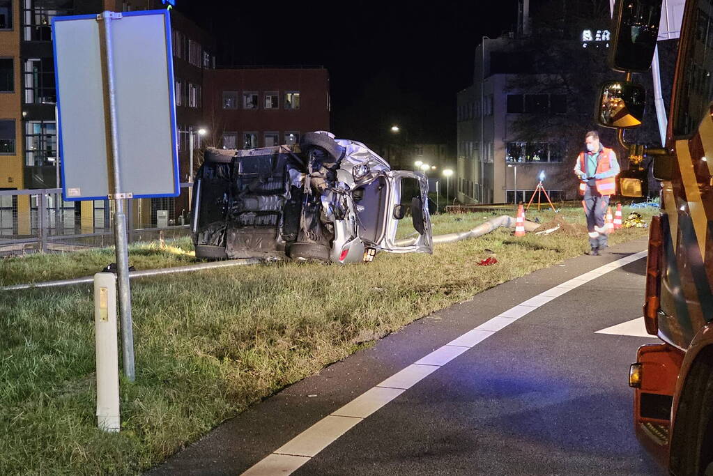 Twee traumahelikopters ingezet voor ernstig ongeval