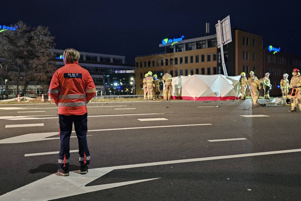 Twee traumahelikopters ingezet voor ernstig ongeval