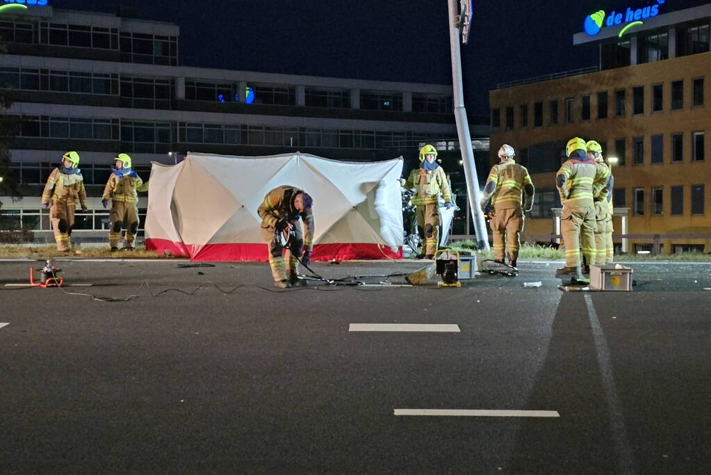 Twee traumahelikopters ingezet voor ernstig ongeval