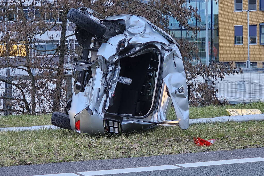 Twee traumahelikopters ingezet voor ernstig ongeval