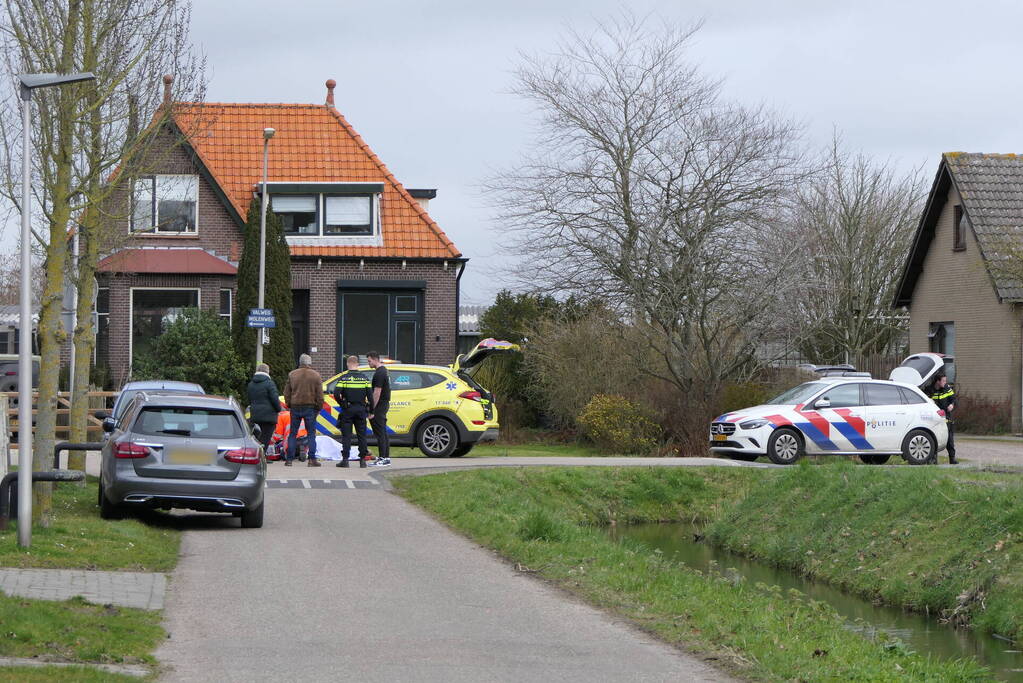 Voetganger gewond bij botsing