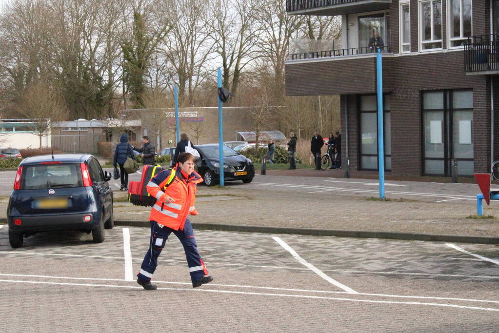 Traumahelikopter ingezet tijdens kerkdienst