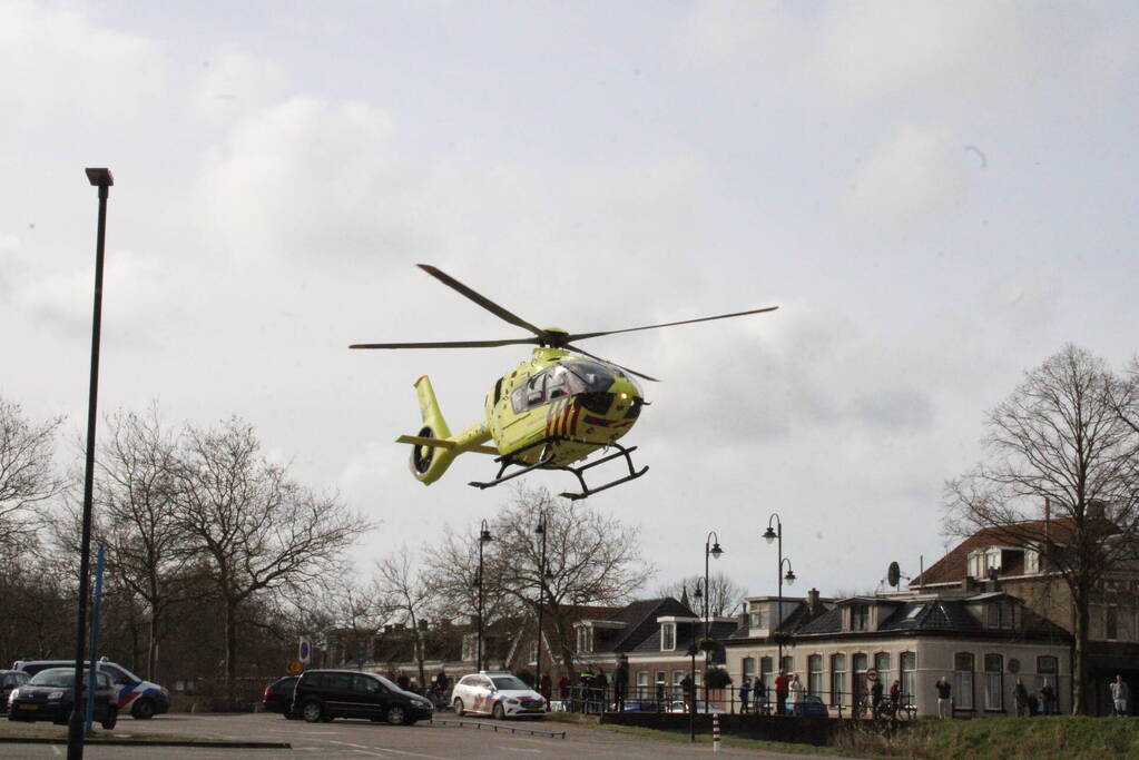 Traumahelikopter ingezet tijdens kerkdienst
