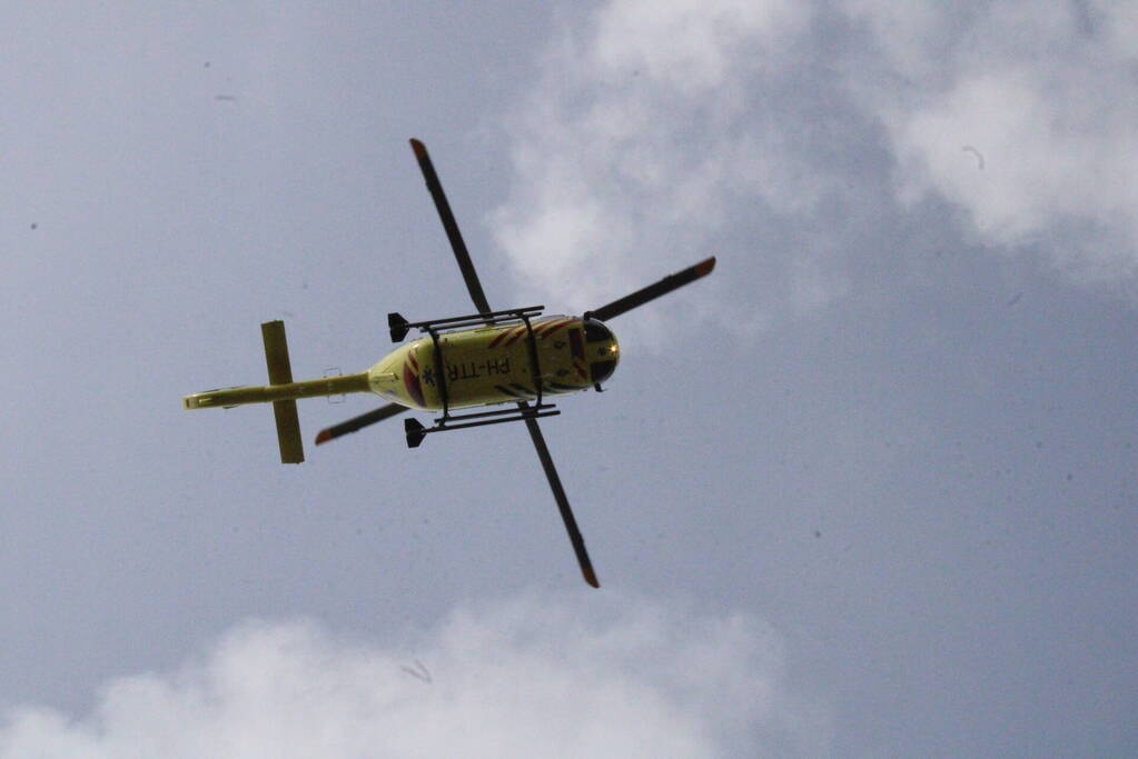 Traumahelikopter ingezet tijdens kerkdienst