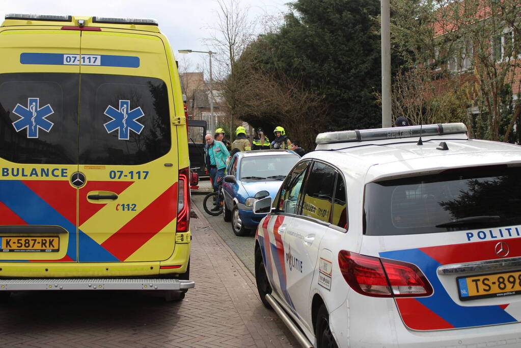 Gewonde bij brand in woning