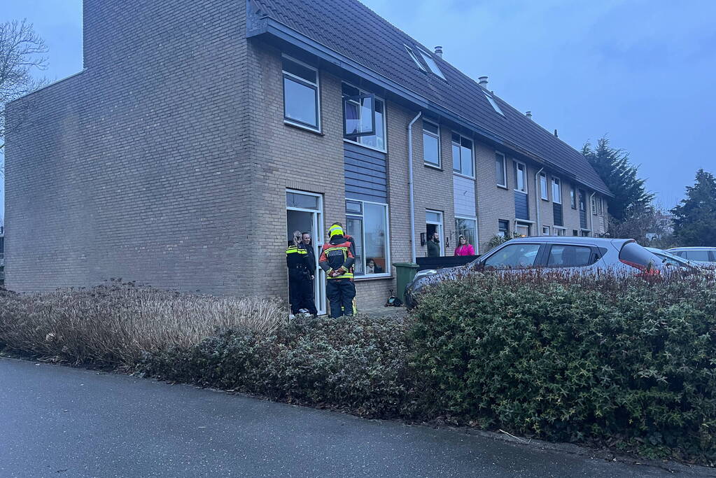 Brandweer ingezet voor vlam in de pan