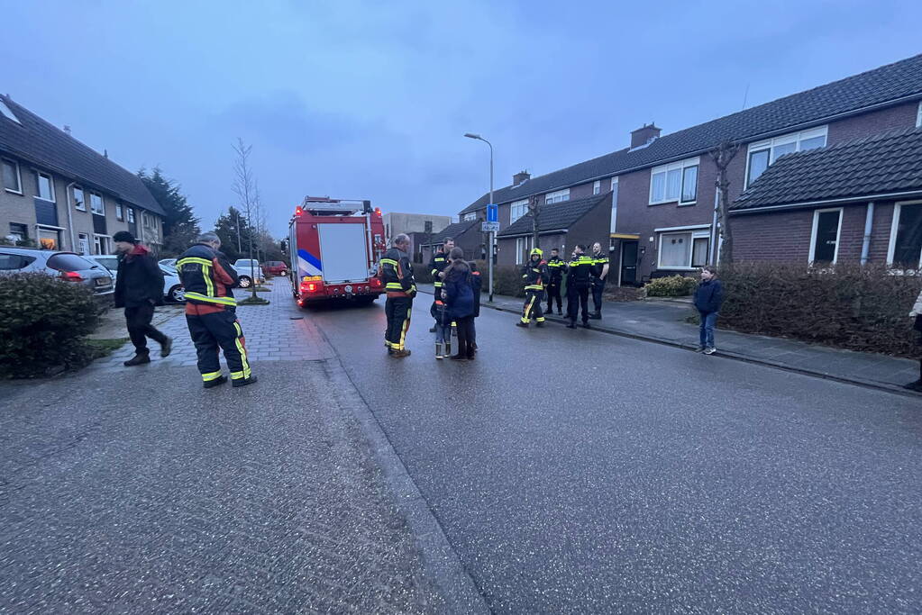 Brandweer ingezet voor vlam in de pan