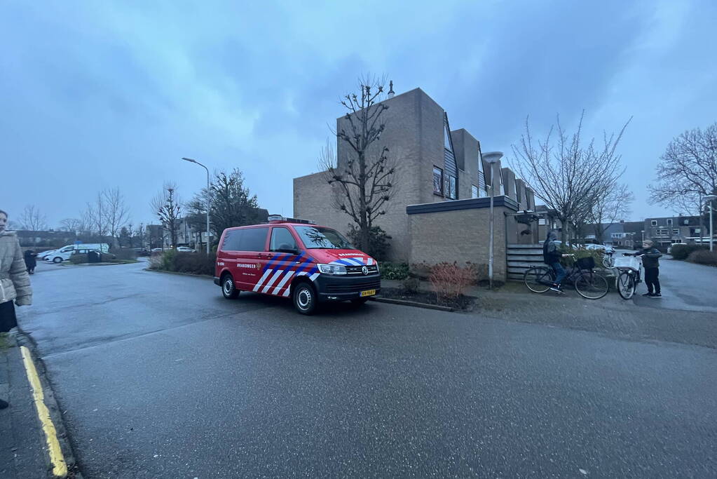 Brandweer ingezet voor vlam in de pan
