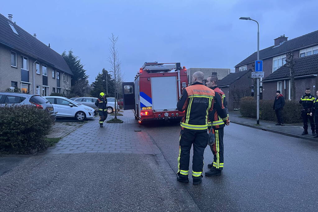 Brandweer ingezet voor vlam in de pan