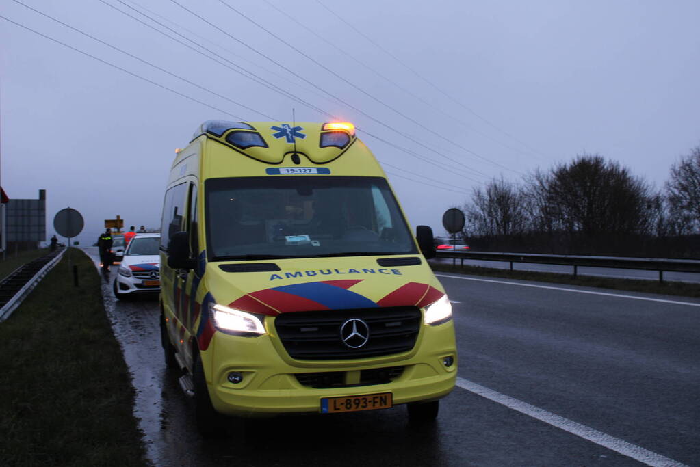Drie voertuigen betrokken bij botsing
