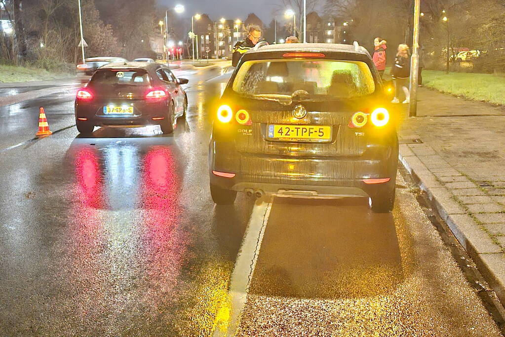 Schade bij kop-staartbotsing