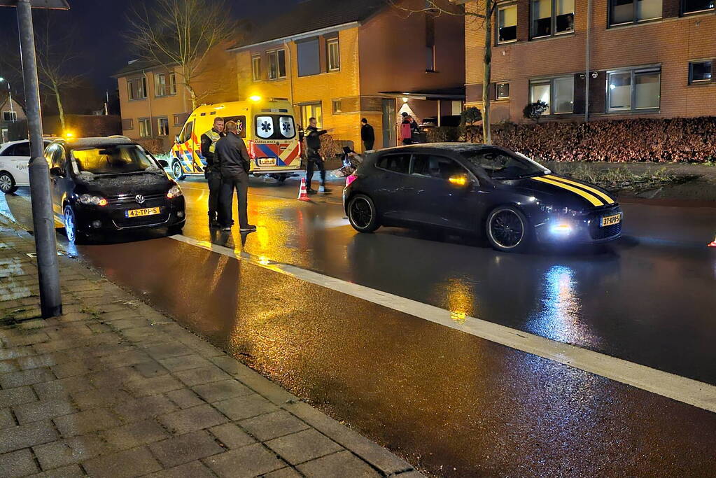 Schade bij kop-staartbotsing