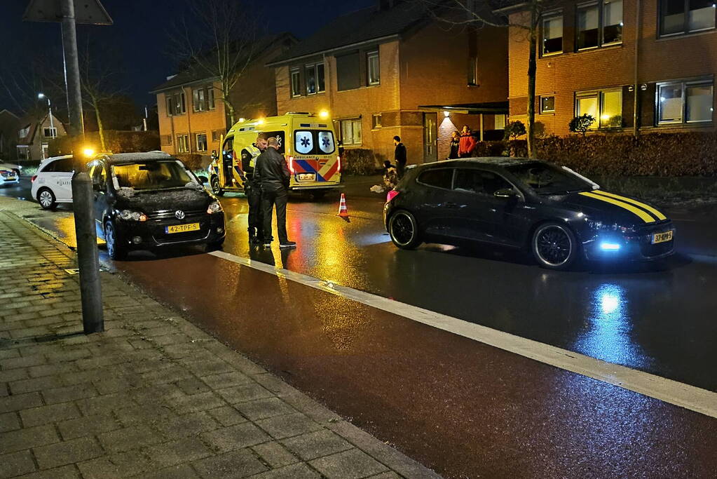 Schade bij kop-staartbotsing