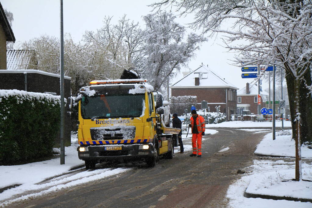 Flinke schade bij botsing op kruising