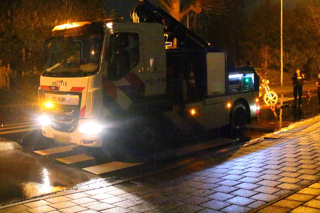 Bromfietser zwaargewond na valpartij