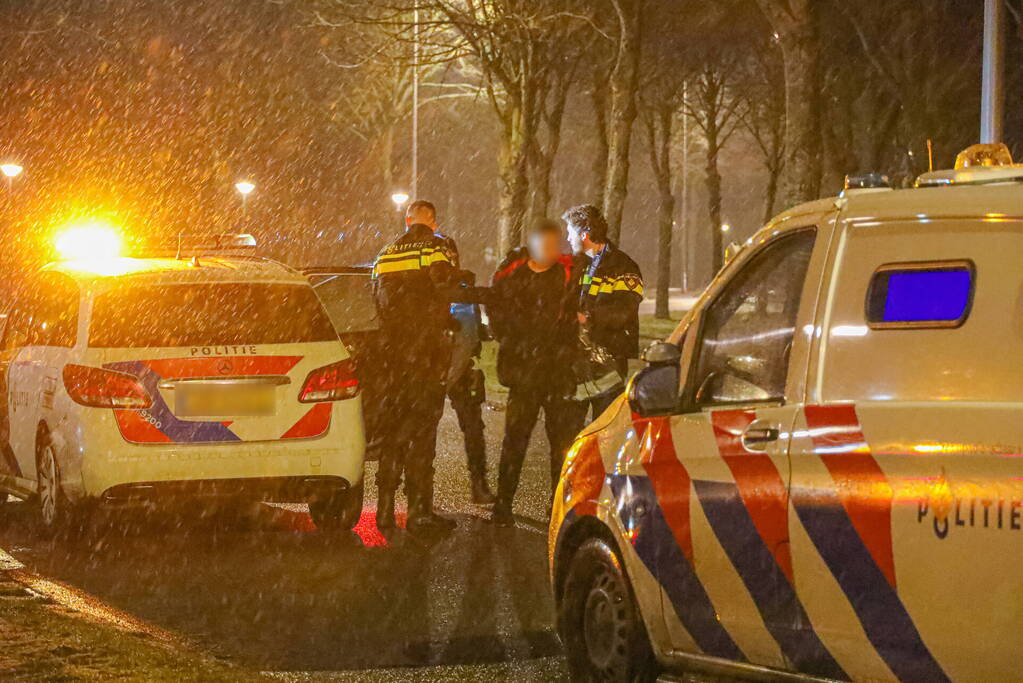 Scooterrijder op de vlucht voor politie
