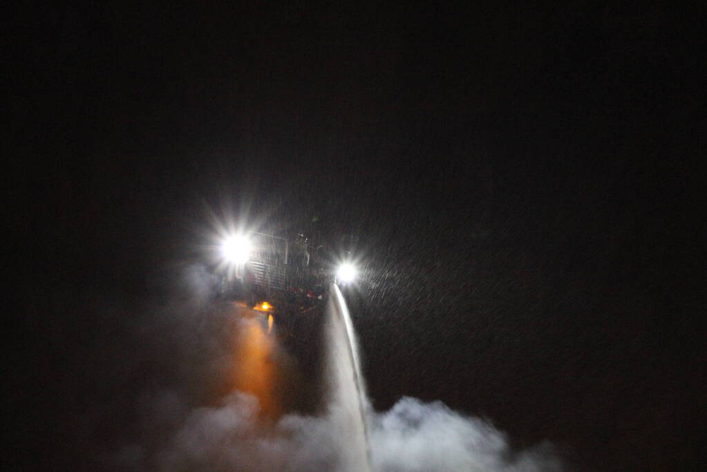 Ontruiming in centrum wegens grote woningbrand